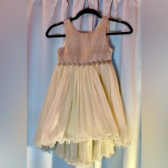 american princess dress size 6 Girls Pink American Princess Special Occasion Dress Size 6 Rhinestone Belt  Bow